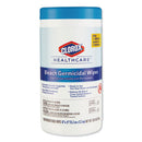Clorox Healthcare Bleach Germicidal Wipes, 150Wipes/1 Canister
