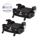 Connect3 RXT Backless Booster, Pack of 2 - Black Storm