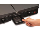 Hamilton Beach Black Plastic Nonstick Surface Electric Griddle/Grill 180 sq in