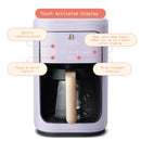 Beautiful 14-Cup Programmable Drip Coffee Maker with Touch-Activated Display, Lavender