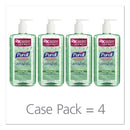 Purell Advanced Hand Sanitizer Soothing Gel, Fresh Scent With Aloe And Vitamin E, 1 L Pump Bottle, 4/Carton - GOJ308104CMR