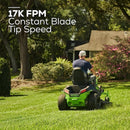 Greenworks Pro Crossover Zero Turn 42-in Lithium Ion Electric Riding Lawn Mower
