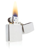 Zippo Classic Street Chrome Silver Street Chrome Cigarette Lighter 1 pk, Pack of 6