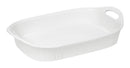 CorningWare 10.5 in. W X 16-1/8 in. L Casserole Pan White