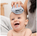 Muslin Baby Washcloths - Slate Grey, Pack of 10