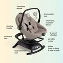 Cinnamon 2-in-1 Glider and Rocker - Hazelnut
