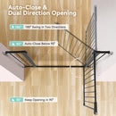 30" Tall Baby Gate - Black