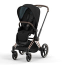 Priam 4 Stroller - Rose Gold Frame with Deep Black
