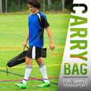 Portable Pop Up Soccer Goal - 6' x 4' Optic Yellow