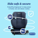 TurboBooster Stretch2Fit Booster Seat - Knight
