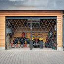 50" H x 75" W Door Gate - Black