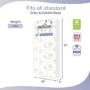 Twilight 5" 80 Coil 2-In-1 Crib & Toddler Innerspring Mattress