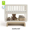 Convertible Bassinet and Toy Box - Frosted Oat