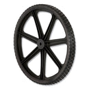 Rubbermaid Wheel For 5642, 5642-61 Big Wheel Cart, 20" Diameter, Black - RCPM1564200