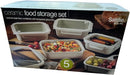 Ceramic Food Storage Containers - 10 Piece Set