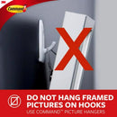 3M Command Large Plastic Hook 4.125 in. L 1 pk