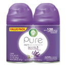 Air Wick Freshmatic Ultra Spray Refill, Lavender/Chamomile, Aerosol, 5.89Oz, 2/Pack, 3 Packs/Carton - RAC85595
