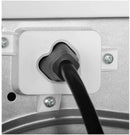 GE – 2.4 Cu. Ft. High Efficiency Stackable Front Load Washer with Steam and Sanitize – White