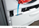 Whirlpool – 4.5 Cu. Ft. High Efficiency Stackable Front Load Washer with Steam and Load & Go XL Dispenser – White