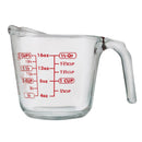 Anchor Hocking 2 cups Glass Clear/Red Measuring Cup, Pack of 4
