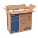 Tork Basic Paper Wiper Roll Towel, 7.68" X 1150 Ft, White, 4 Rolls/Carton - TRK291380