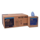 Tork Industrial Paper Wiper, 4-Ply, 8.54 X 16.5, Blue, 90 Towels/Box, 10 Box/Carton - TRK440245A