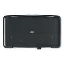 Tork Elevation Bath Tissue Mini-Jumbo Roll Twin Dispenser, 17 X 5.688 X 10.125, Black - TRK5555290