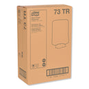 Tork Folded Towel Dispenser, 11 3/4 X 6 1/4 X 18, Smoke - TRK73TR