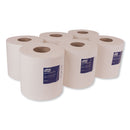 Tork Centerfeed Hand Towel, 2-Ply, 7.6 X 11.8, White, 600/Roll, 6 Rolls/Carton - TRK121204