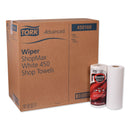 Tork Advanced Shopmax Wiper 450, 11 X 9.4, White, 60/Roll, 30 Rolls/Carton - TRK450160