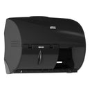 Tork Twin Bath Tissue Roll Dispenser For Opticore, 11.06 X 7.18 X 8.81, Black - TRK565728