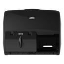 Tork Twin Bath Tissue Roll Dispenser For Opticore, 11.06 X 7.18 X 8.81, Black - TRK565728