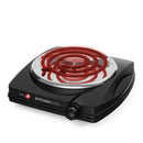 Single Coil Burner - Black Metal Cooktop Accessory