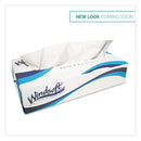 Windsoft Facial Tissue, 2 Ply, White, Flat Pop-Up Box, 100 Sheets/Box, 30 Boxes/Carton - WIN2360