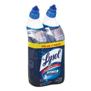 Lysol Disinfectant Toilet Bowl Cleaner, Wintergreen, 24Oz Bottle, 2/Pk