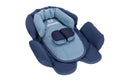 Cuddle Soft 2-in-1 Head Support Comforting head and body support for babies, Blue Surge