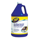 Zep Antibacterial Disinfectant, Lemon Scent, 1 Gal, 4/Carton - ZPEZUBAC128CT