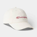 Adult Script Twill Baseball Hat - Cream