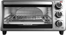 4 Slice Toaster Oven - Black