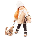 Hannah Loves Her Puppy Dog 19.5" Multi-Jointed Standing Doll