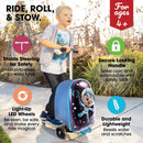 3-D Hardside Astronaut Boy Scooter Luggage - Space Boy