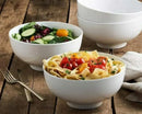 Classic 4 Piece Porcelain All Purpose Bowls - White