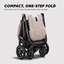 Lightweight All-Terrain Stroller - Black