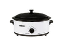 6-Qt. 750-Watt Roaster with Porcelain Cookwell - Ivory