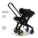 Infant Car Seat & Stroller - Midnight Edition