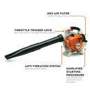 Stihl BG 86 Handheld Leaf Blower 27.2cc Engine (4241-011-1710US)