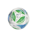 Mini Soccer Ball - White/Green/Glory Blue/Solar Blue