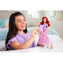 Disney Princess Spin & Reveal Ariel Fashion Doll & Accessories with 11 Surprises