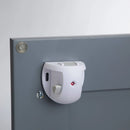 Adhesive Magnetic Safety Locks - White
