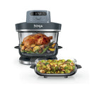 6-Quart and 2.5-Quart Countertop Air Fryer - Non-Toxic Glass